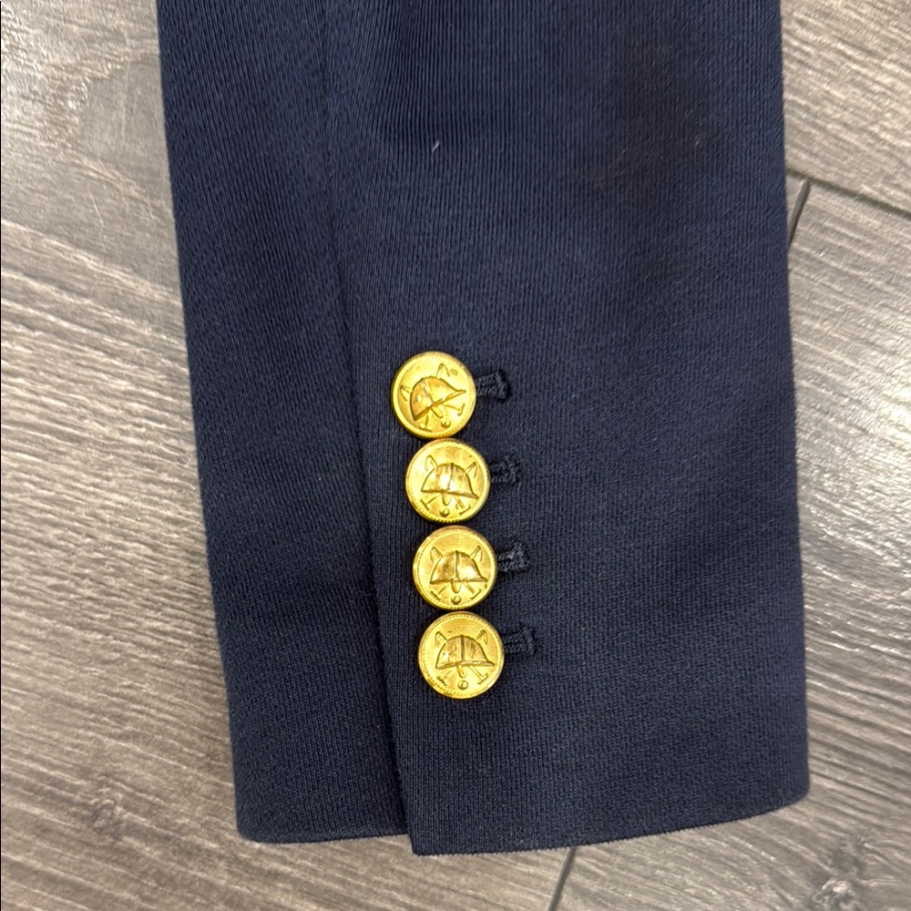 Polo Ralph Lauren Navy Blazer with Gold Buttons - Picture 8 of 9